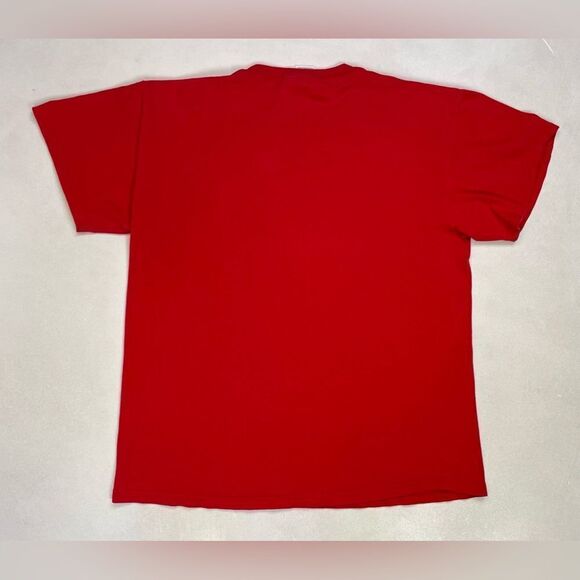 VINTAGE Marvel Iron Man Stark Industrie 2008 Graphic T-shirt Men Large Red - Picture 4 of 6